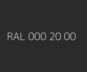 Renk RAL 000 20 00 