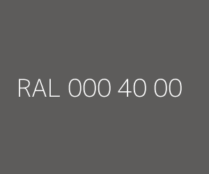 Renk RAL 000 40 00 Renk RAL 000 40 00