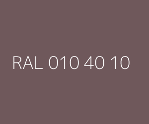 Renk RAL 010 40 10 