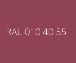 Renk RAL 010 40 35 