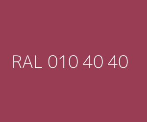 Renk RAL 010 40 40 
