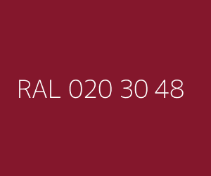 Renk RAL 020 30 48 