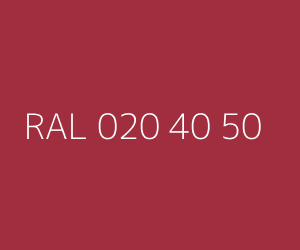 Renk RAL 020 40 50 
