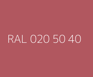 Renk RAL 020 50 40 