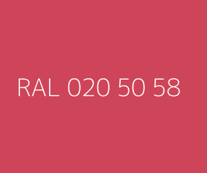 Renk RAL 020 50 58 