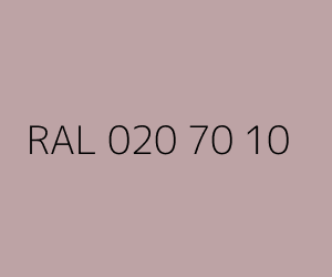 Renk RAL 020 70 10 