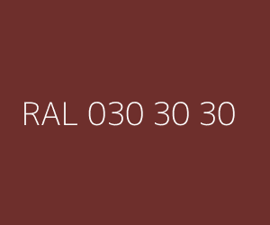 Renk RAL 030 30 30 