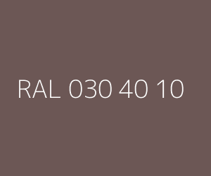 Renk RAL 030 40 10 