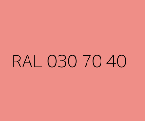 Renk RAL 030 70 40 
