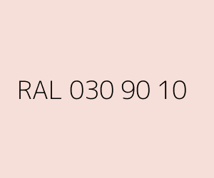 Renk RAL 030 90 10 