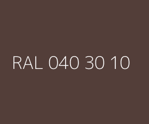 Renk RAL 040 30 10 