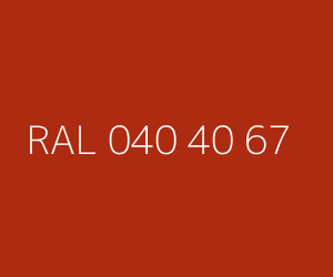 Renk RAL 040 40 67 