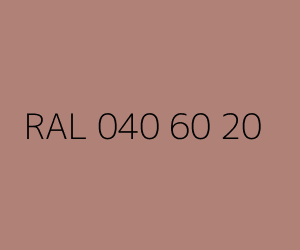Renk RAL 040 60 20 