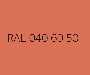 Renk RAL 040 60 50 