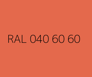Renk RAL 040 60 60 