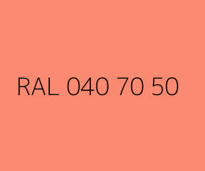 Renk RAL 040 70 50 