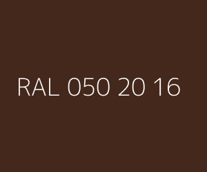 Renk RAL 050 20 16 