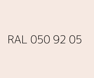 Renk RAL 050 92 05 