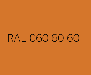 Renk RAL 060 60 60 