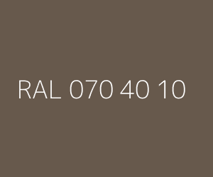Renk RAL 070 40 10 