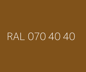 Renk RAL 070 40 40 