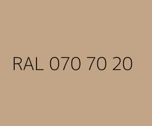 Renk RAL 070 70 20 