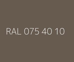 Renk RAL 075 40 10 