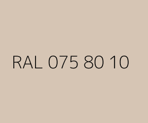 Renk RAL 075 80 10 