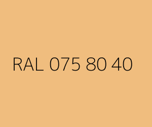 Renk RAL 075 80 40 