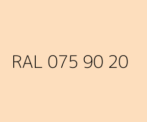 Renk RAL 075 90 20 