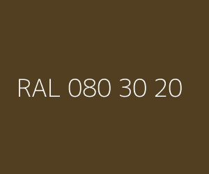 Renk RAL 080 30 20 