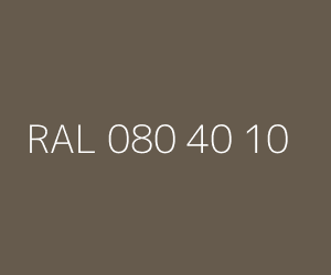 Renk RAL 080 40 10 