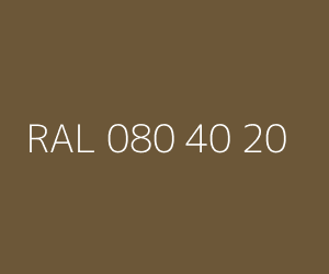 Renk RAL 080 40 20 