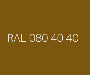 Renk RAL 080 40 40 