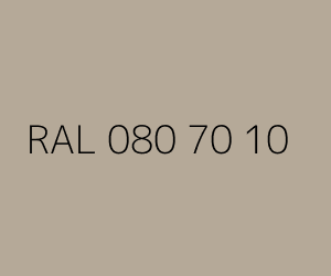 Renk RAL 080 70 10 