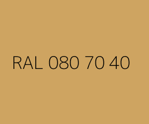 Renk RAL 080 70 40 