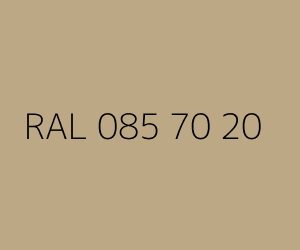 Renk RAL 085 70 20 