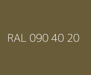 Renk RAL 090 40 20 
