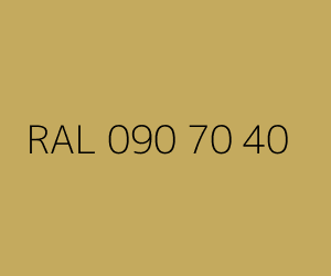 Renk RAL 090 70 40 