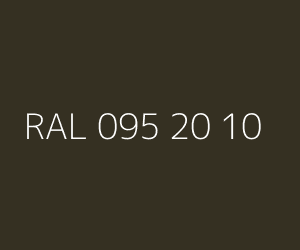 Renk RAL 095 20 10 