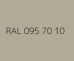 Renk RAL 095 70 10 