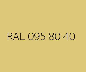 Renk RAL 095 80 40 