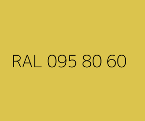 Renk RAL 095 80 60 