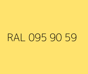 Renk RAL 095 90 59 