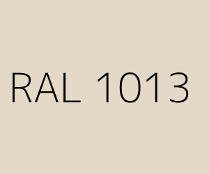 Renk RAL 1013 OYSTER WHITE