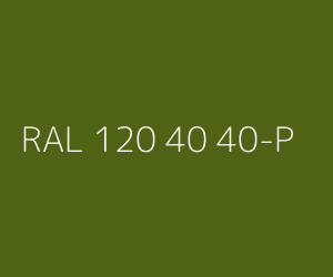 Renk RAL 120 40 40-P 