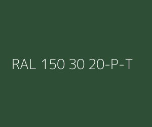 Renk RAL 150 30 20-P-T 