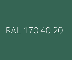 Renk RAL 170 40 20 