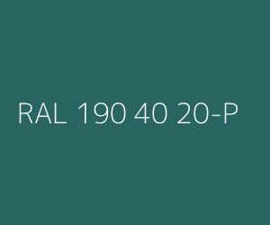 Renk RAL 190 40 20-P 