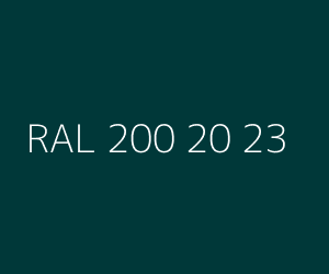 Renk RAL 200 20 23 